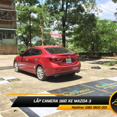 Lắp Camera 360 Độ Xe Mazda 3