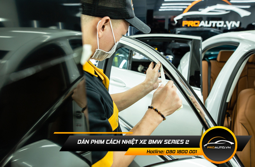 Dán Phim Cách Nhiệt Xe BMW Series 2 - Ảnh 5