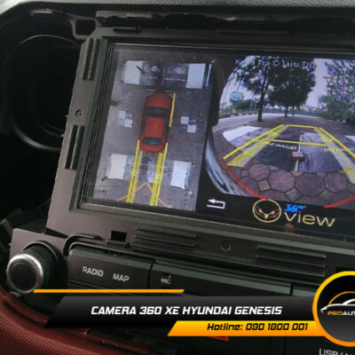 Lắp Camera 360 Độ Xe Hyundai Genesis