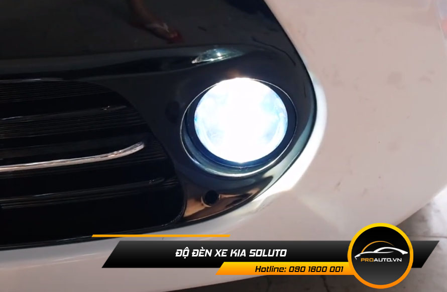 Độ Đèn Xe Kia Soluto - Ảnh 5