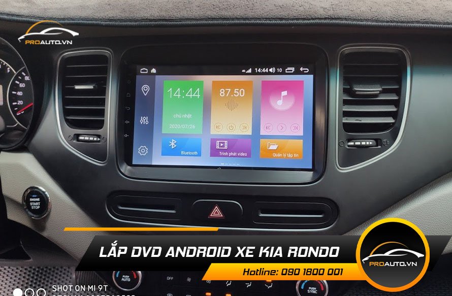 Màn Hình Android Xe Kia Rondo - Ảnh 4