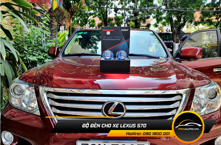 Độ đèn xe Lexus 570 - Tăng tính thẩm mỹ cho xe
