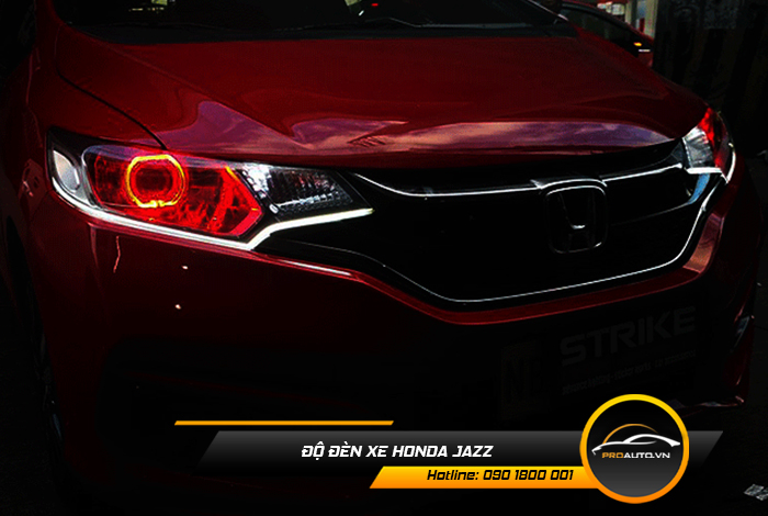 Độ Đèn Xe Honda Jazz - Ảnh 3