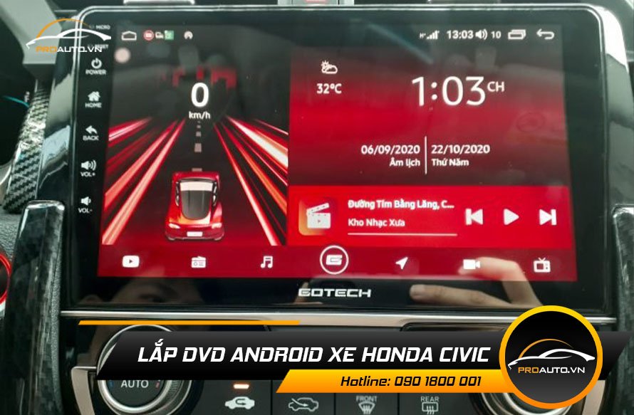 Màn Hình Android Xe Civic - Ảnh 6