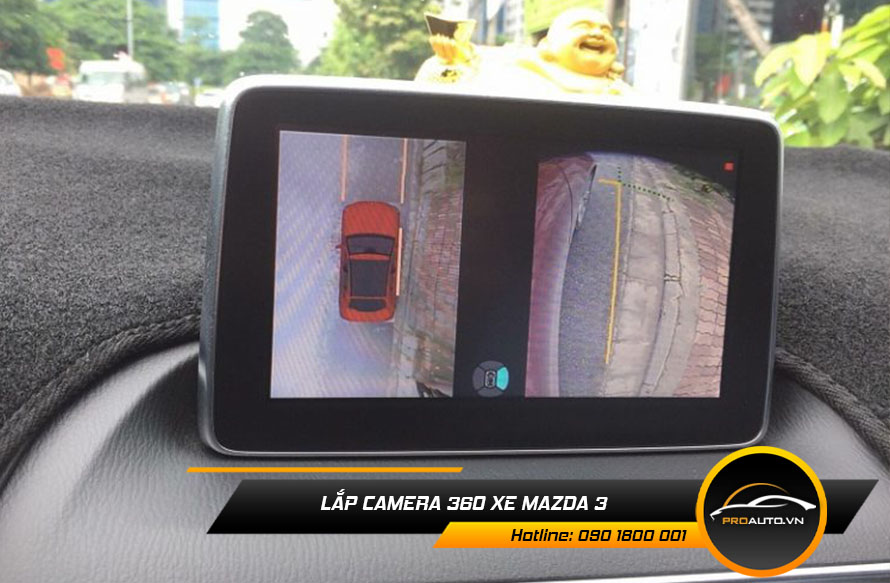 Lắp Camera 360 Độ Xe Mazda 3 - Ảnh 4