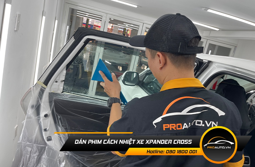 Dán Phim Cách Nhiệt Xe Xpander Cross - Ảnh 6