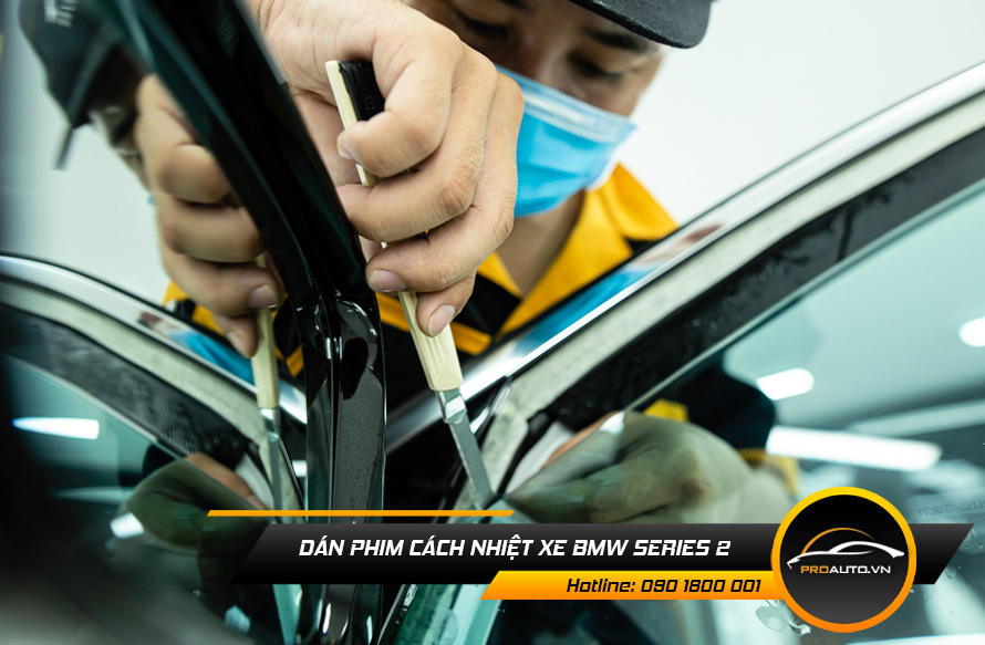 Dán Phim Cách Nhiệt Xe BMW Series 2 - Ảnh 6
