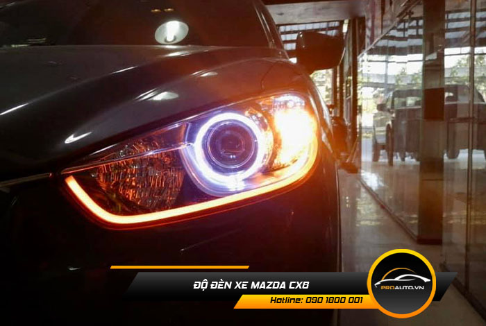 Độ Đèn Xe Mazda CX8 - Ảnh 6