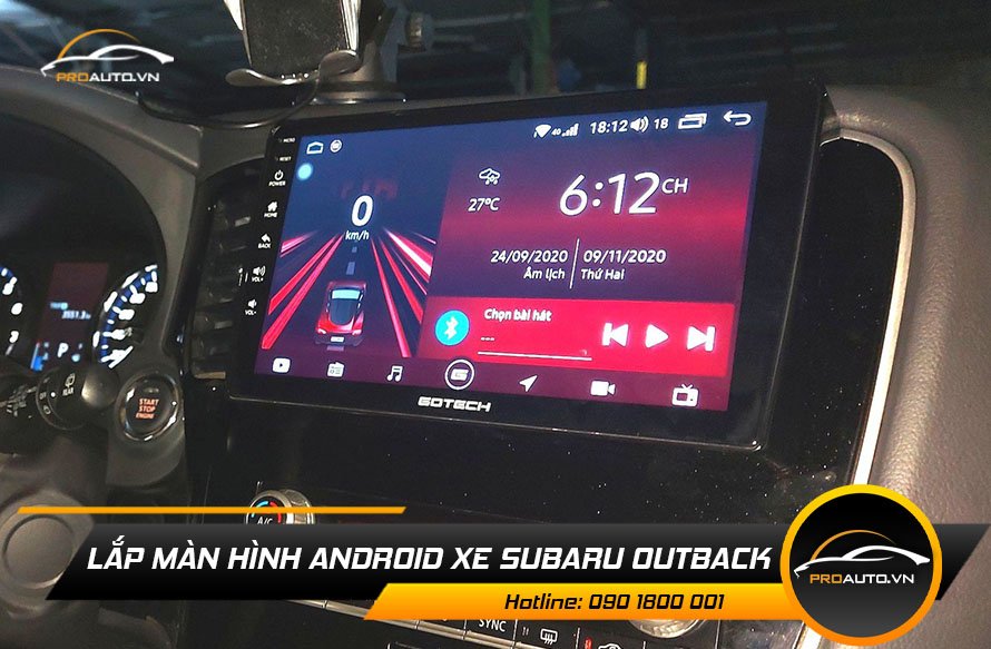 Màn Hình Android Xe Outback - Ảnh 2