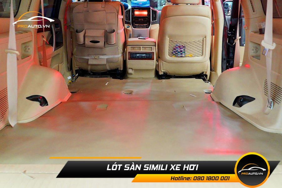 Lót sàn da Simili xe Camry