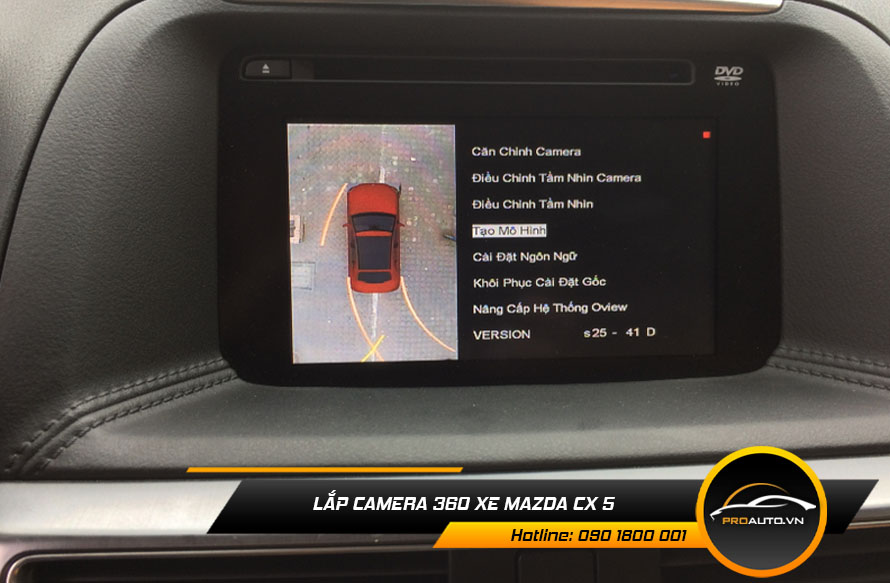 Lắp Camera 360 Độ Xe Mazda cx5 - Ảnh 7