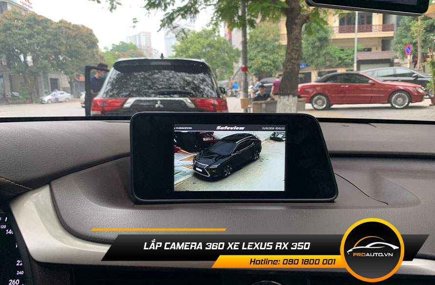 Lắp Camera 360 Độ Xe Lexus RX 350 - Ảnh 3