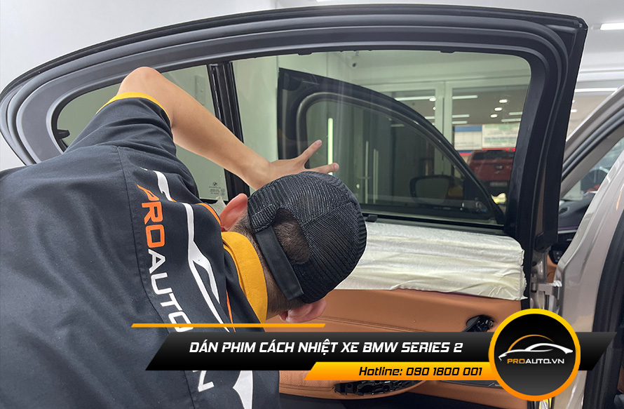 Dán Phim Cách Nhiệt Xe BMW Series 2 - Ảnh 7