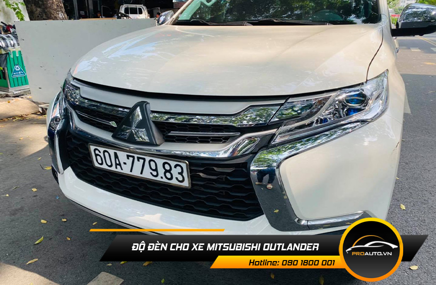 Độ Đèn Xe Mitsubishi Outlander - Ảnh 6