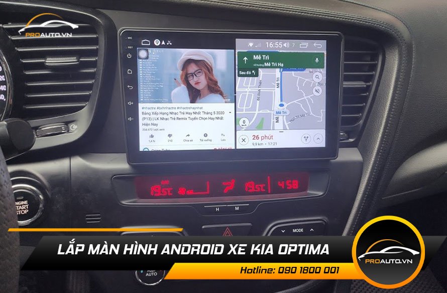 Màn Hình Android Xe Kia Optima - Ảnh 4