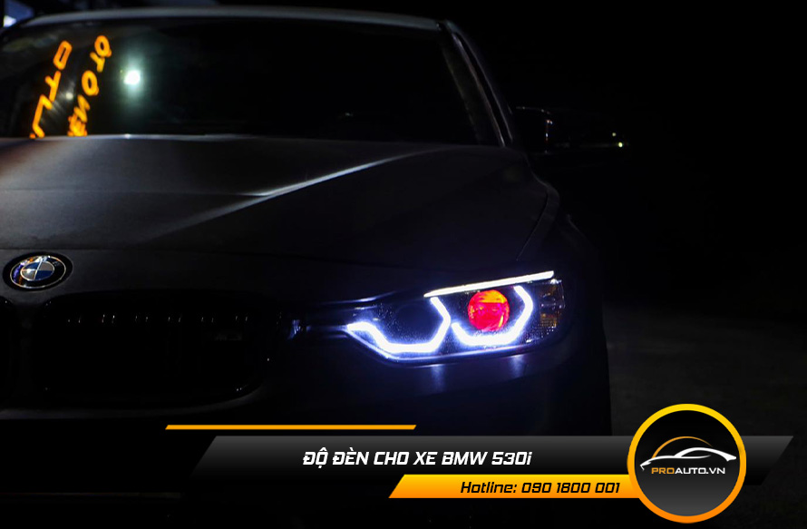 Độ Đèn Xe BMW 530i - Ảnh 4