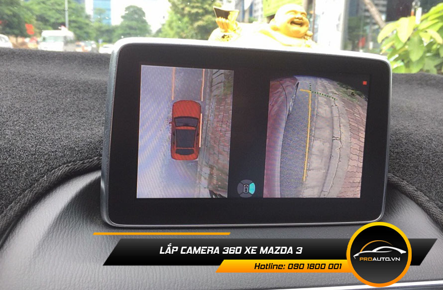 Lắp Camera 360 Độ Xe Mazda 3 - Ảnh 5