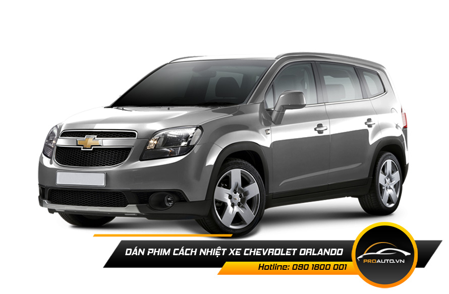 Dán phim cách nhiệt xe Chevrolet Orlando