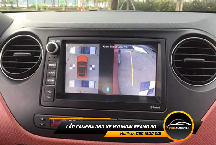 Lắp Camera 360 Độ Xe Hyundai Grand i10 - Ảnh 5