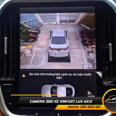 Lắp Camera 360 Độ Xe Vinfast Lux A2.0