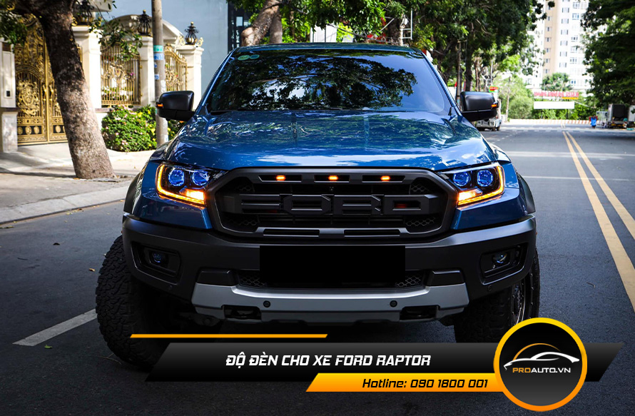 Độ Đèn Xe Ford Raptor