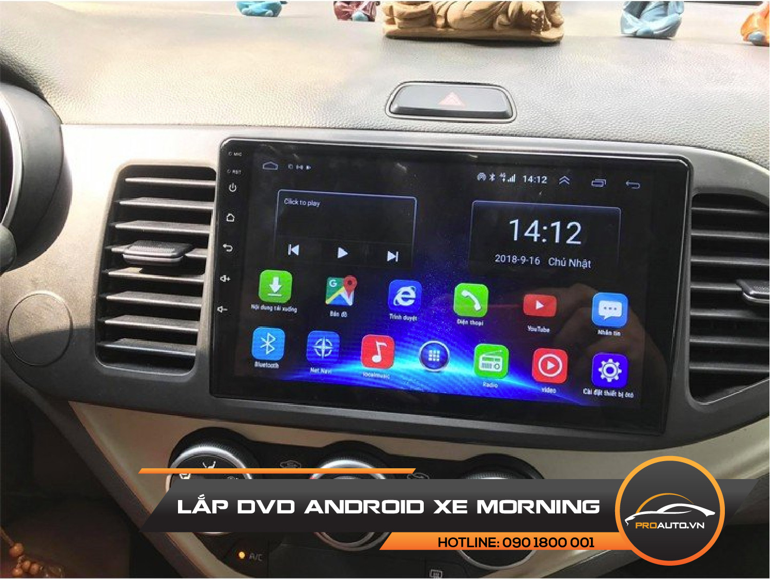 Màn Hình Android Xe Kia Morning - Ảnh 7