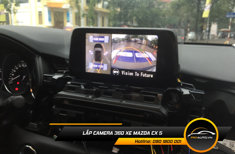 Lắp Camera 360 Độ Xe Mazda cx5 - Ảnh 6