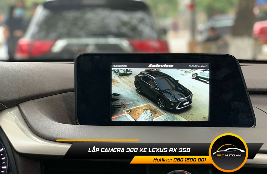 Lắp Camera 360 Độ Xe Lexus RX 350 - Ảnh 4
