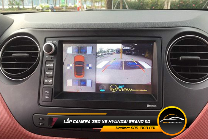 Lắp Camera 360 Độ Xe Hyundai Grand i10 - Ảnh 6