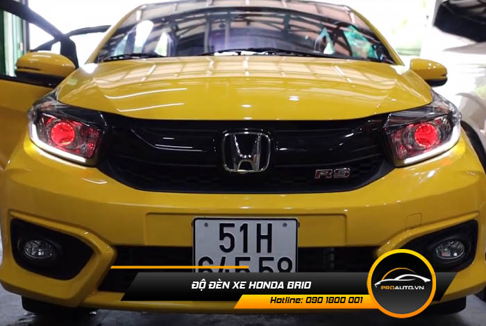 Độ Đèn Xe Honda Brio