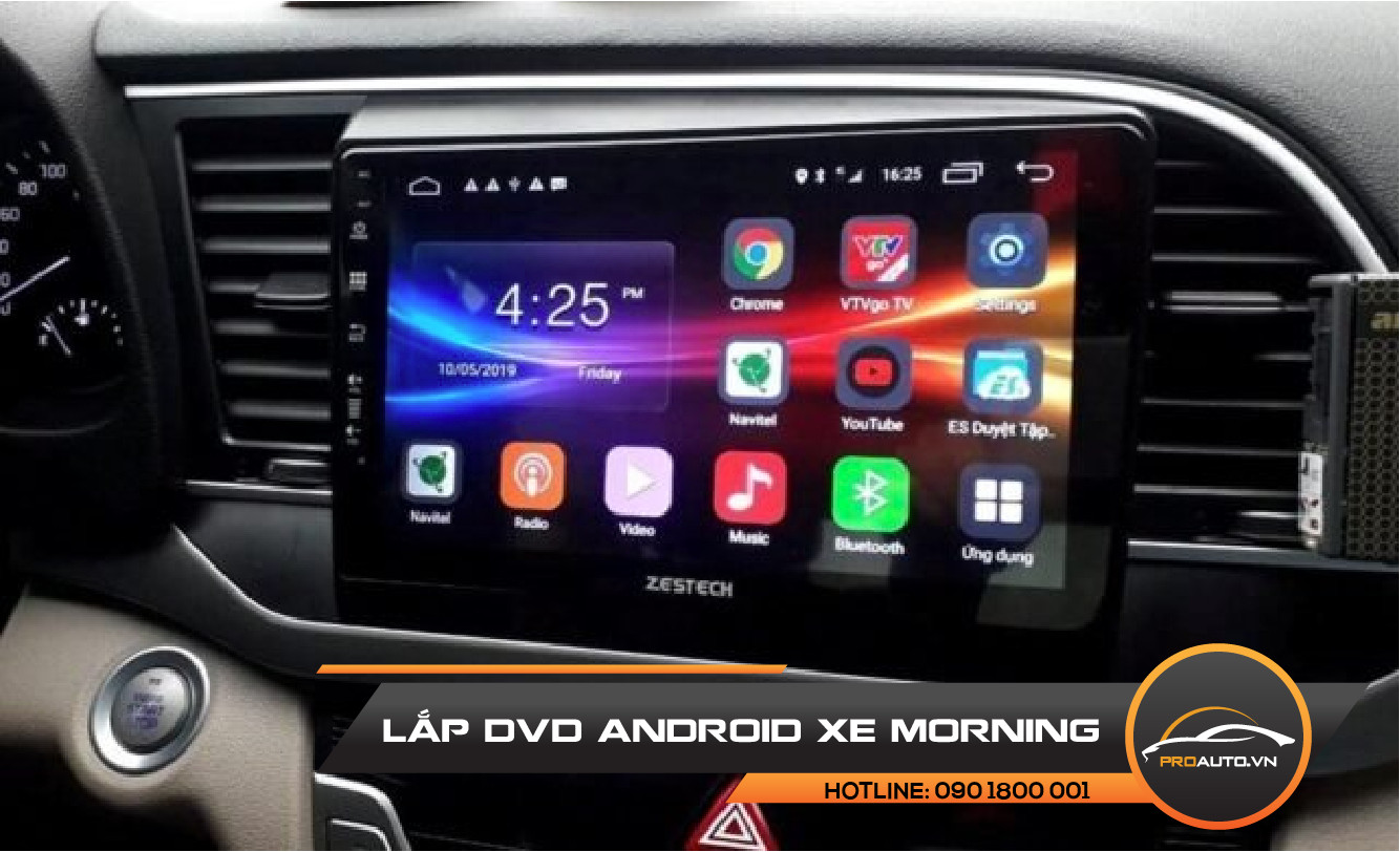 Màn Hình Android Xe Kia Morning - Ảnh 2