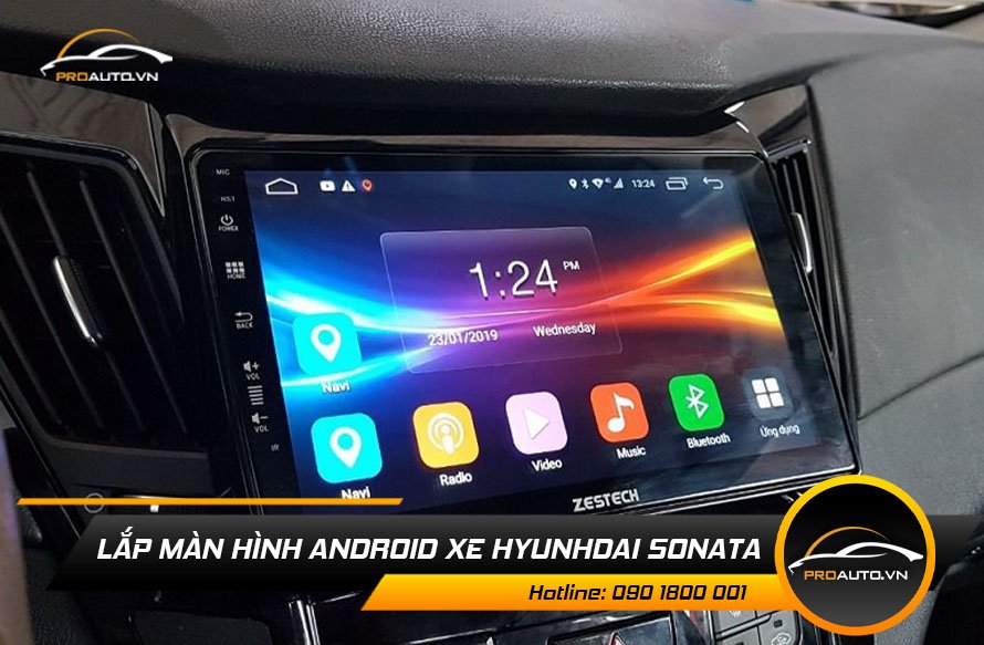 Màn Hình Android Xe Sonata - Ảnh 5