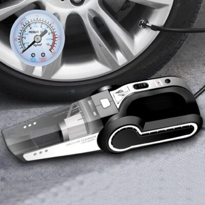 Máy Hút Bụi Bơm Hơi Ô Tô 4 Trong 1 Siêu Tiện Lợi