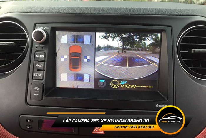 Lắp Camera 360 Độ Xe Hyundai Grand i10 - Ảnh 7