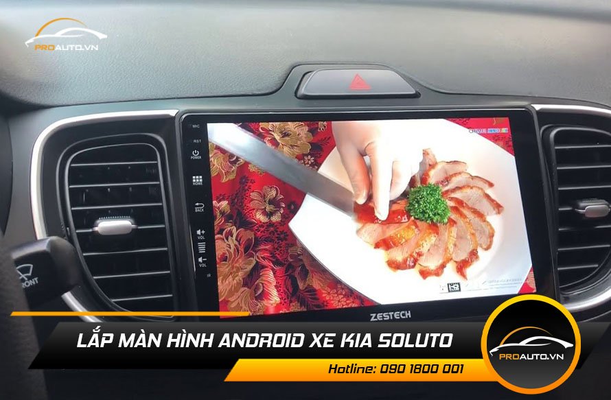Màn Hình Android Xe Kia Soluto - Ảnh 3