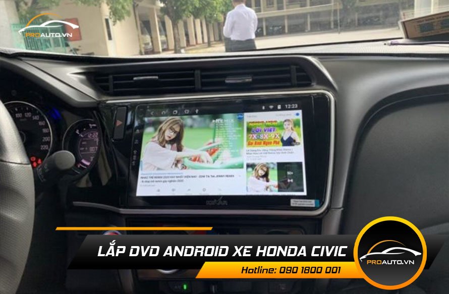 Màn Hình Android Xe Civic - Ảnh 5
