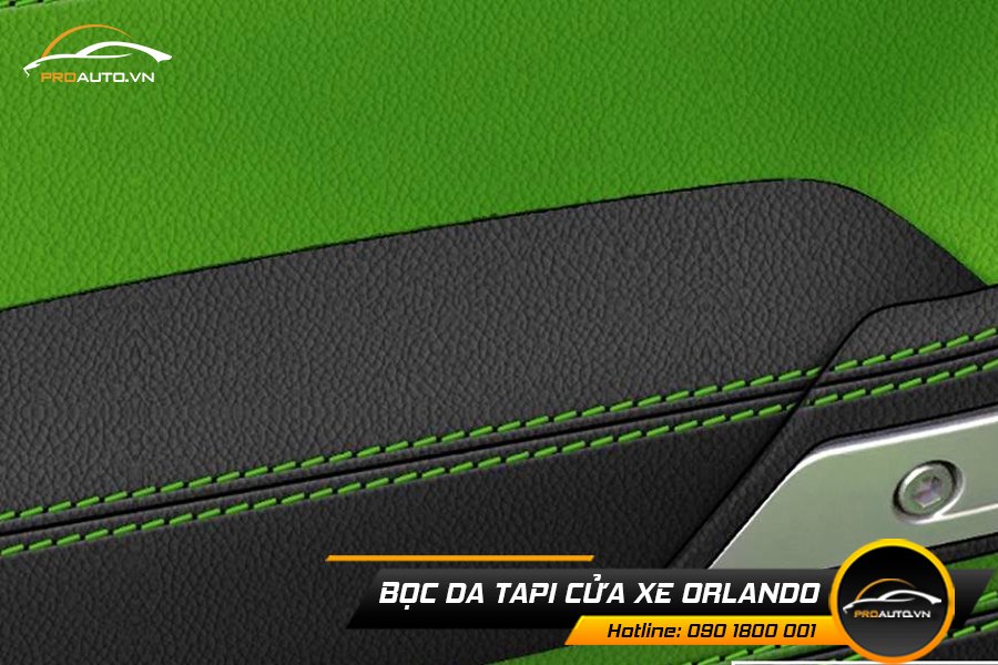 Bọc da tappi cửa xe Orlando