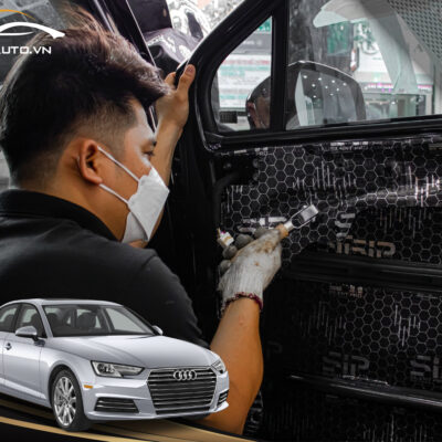 Cách Âm Xe Audi A4