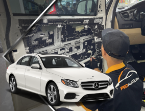 Cách Âm Mercedes E300