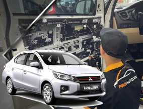 Cách Âm Mitsubishi Attrage