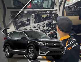 Cách âm chống ồn xe Honda CRV