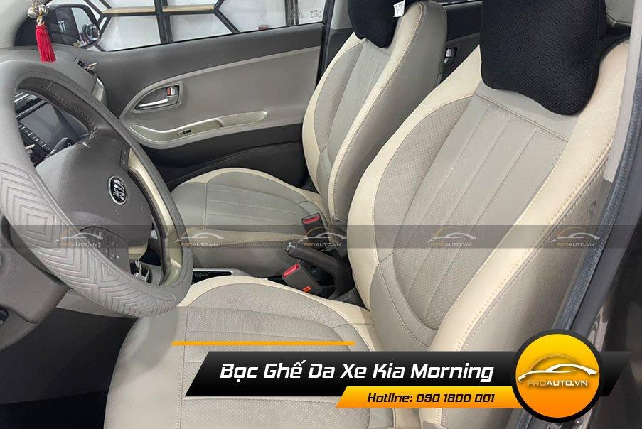 Bọc ghế da xe KIA Morning