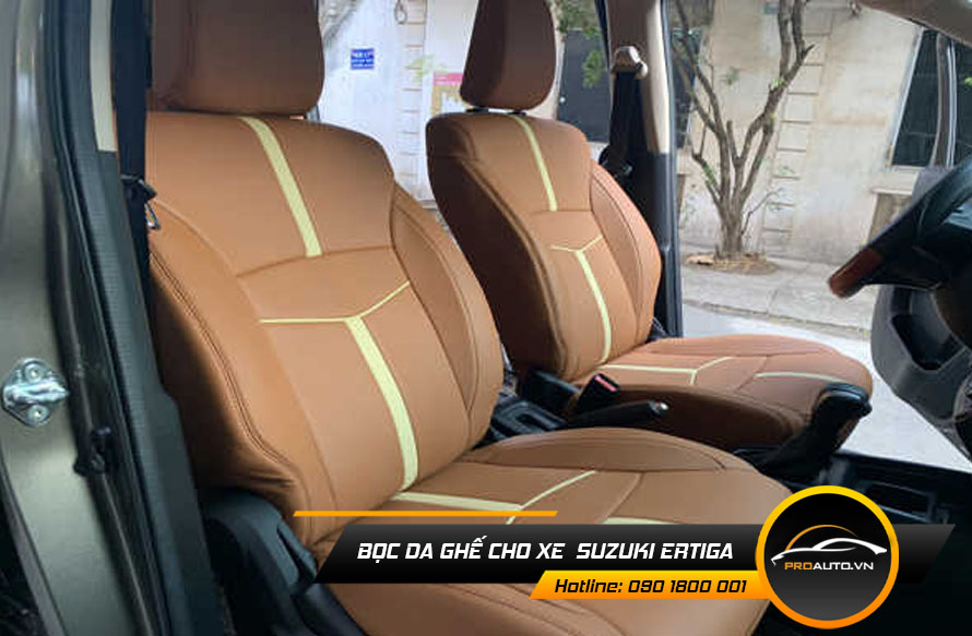 Cách bọc ghế da Suzuki Ertiga