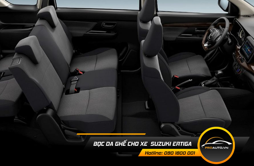 Bảng giá bọc ghế da ô tô Suzuki Ertiga 2021