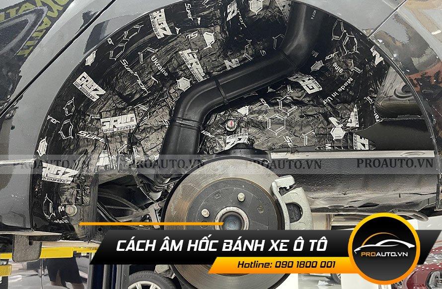 Cách âm hốc bánh xe ô tô