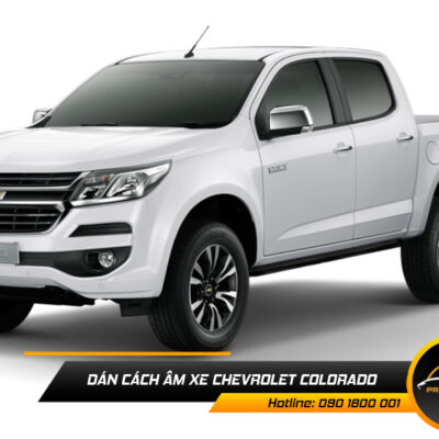 Cách âm xe Chevrolet Colorado