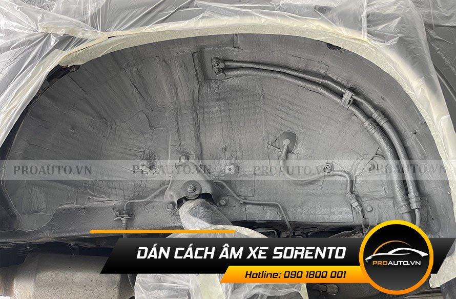 Cách âm xe Kia Sorento