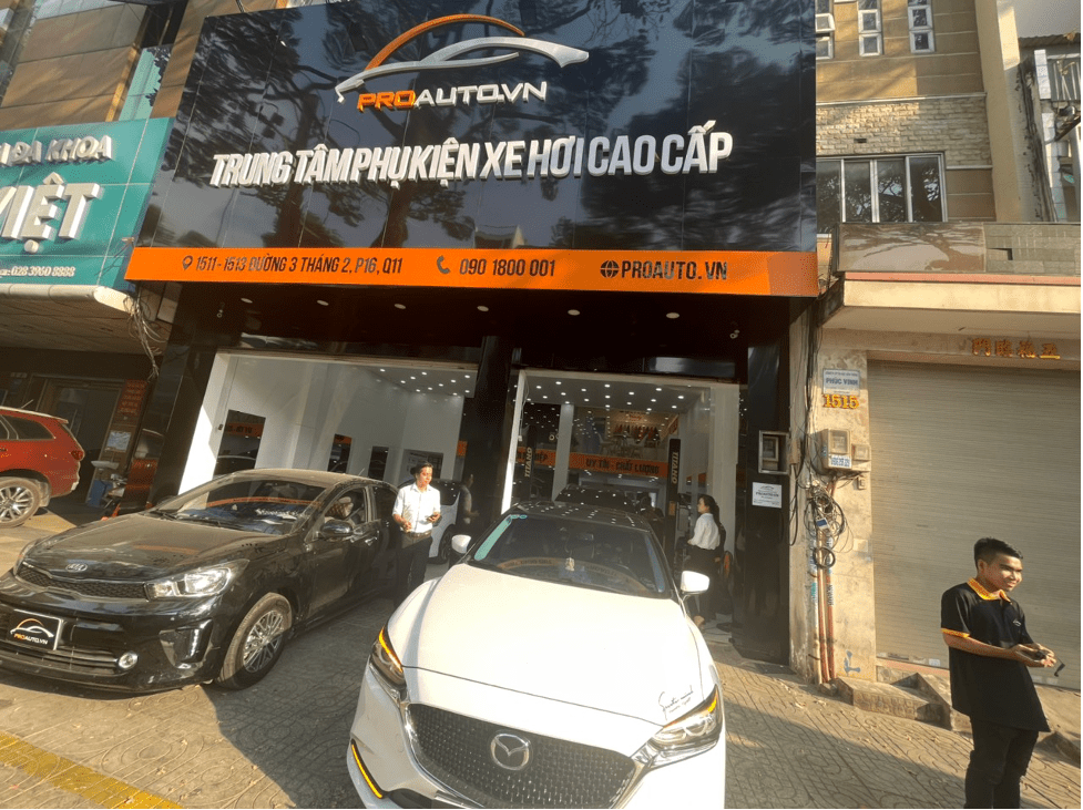 Trung tâm phụ kiện ô tô cao cấp ProAuto.vn