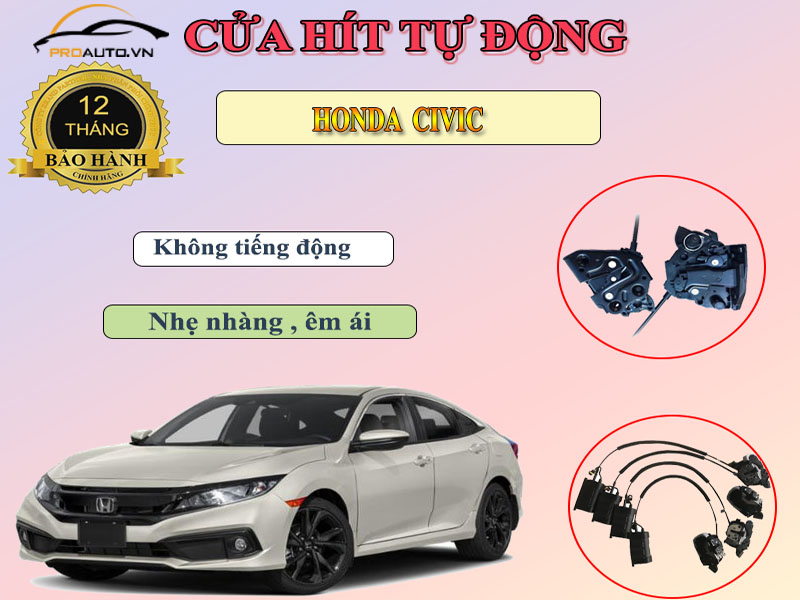độ cốp điện xe Honda Civic