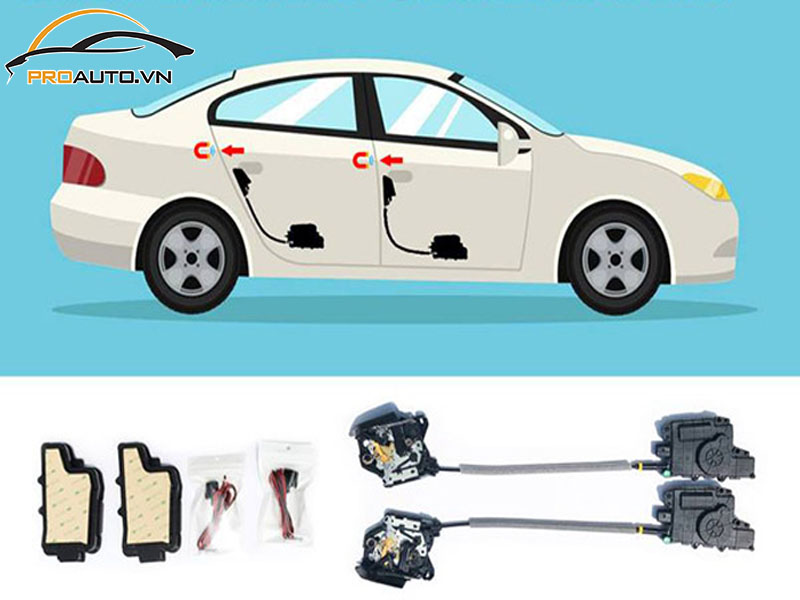 Độ Cửa Hít Ô Tô Xe Honda Jazz - Ảnh 4